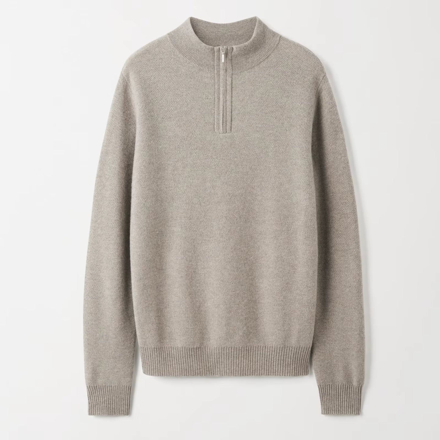 Wollen zip-up trui