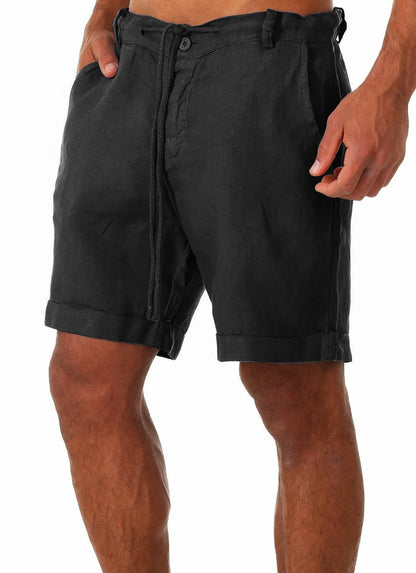 Linnen korte broek