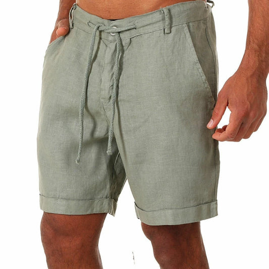 Linnen korte broek