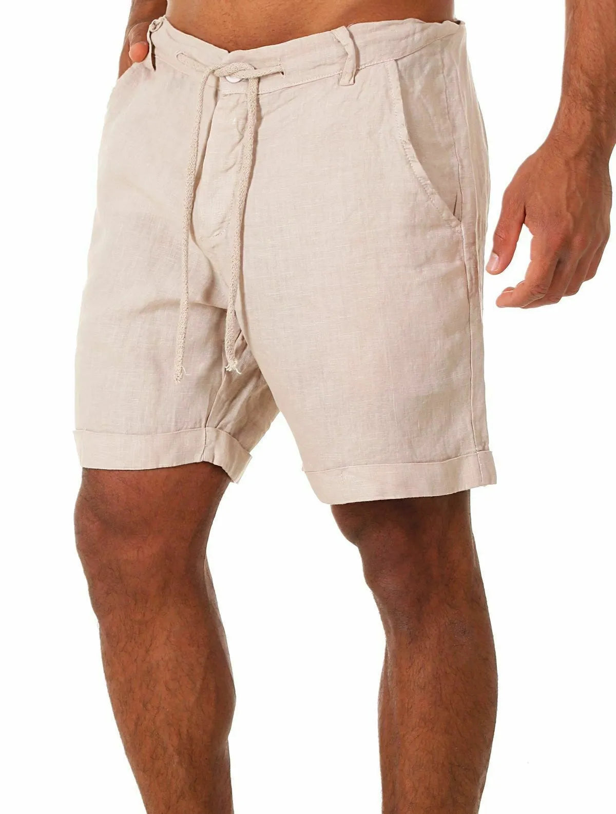Linnen korte broek
