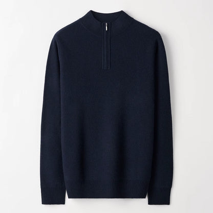 Wollen zip-up trui