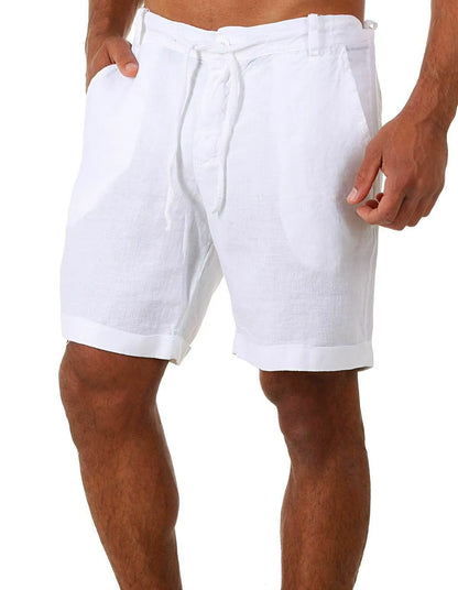 Linnen korte broek